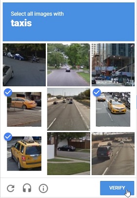 reCAPTCHA reCAPTCHA