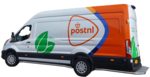 Elektrische PostNL-bestelbus