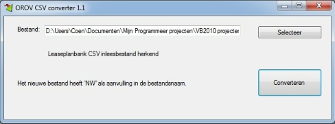 OROV CSV converter 1.1