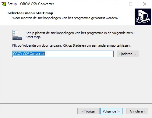 Selecteer menu Start map Selecteer menu Start map