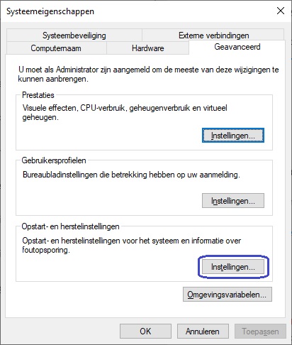 Systeemeigenschappen